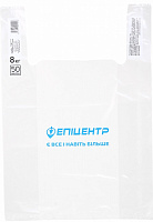 Пакет-майка прозорий М 50 мкм 400x600 мм 1 шт.