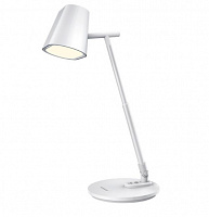 Настольная лампа офисная Maxus Desk Lamp 3CCT WH FoldUp 10 Вт белый 1-MDL-10W-FOLD