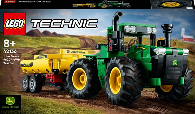 Конструктор LEGO Technic Трактор John Deere 9620R 4WD 42136