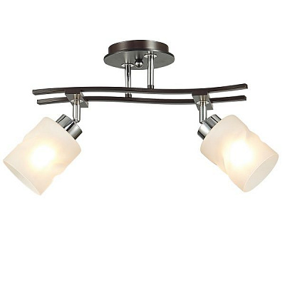 Люстра стельова Victoria Lighting Fancy/PL2 2x60 Вт E27 хром/венге