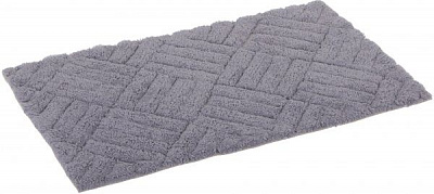 Коврик для ног Bars 50x80 см серый Home Line 