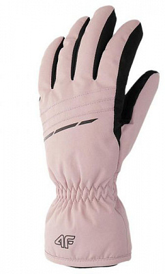 Рукавички 4F SKI GLOVES RED002 H4Z22-RED002-56S р. L рожевий