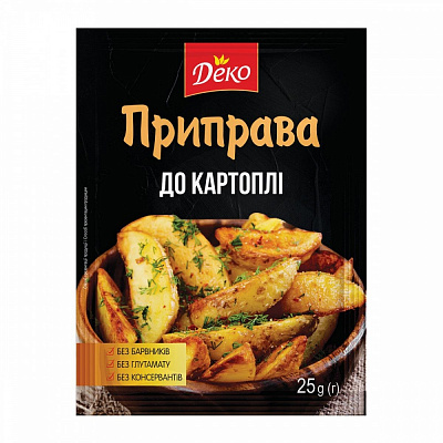 Приправа к картофелю 25 г Деко