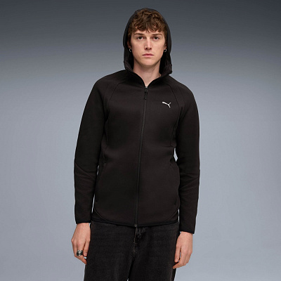 Джемпер Puma EVOSTRIPE FZ Hoodie DK 68823101 р.S черный