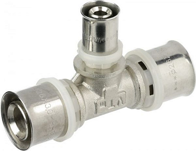 Трійник комбінований Valtec 26x16x26 мм