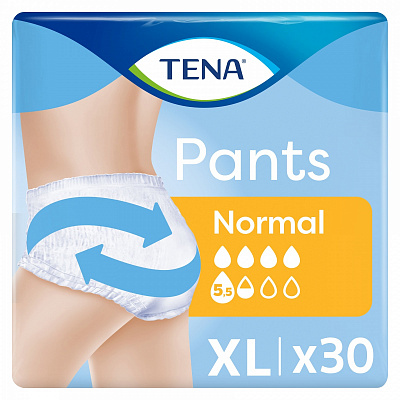 Підгузки-трусики TENA Pants Normal урологічні розмір XL 30 шт.