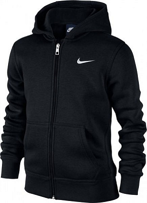 Джемпер Nike B NSW HOODIE YA76 BF FZ 619069-010 р. L чорний