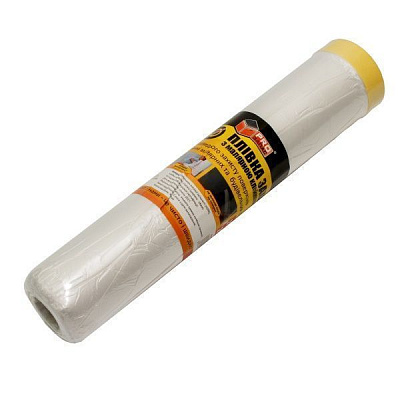 Пленка защитная с малярной лентой PROзапас 20 м х 2100 мм