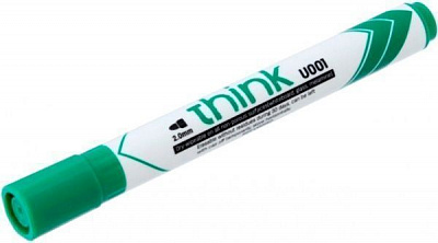 Маркер для білої дошки Deli Think 2 мм EU001 50 зелений
