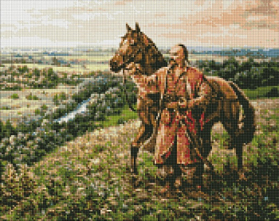 Алмазная мозаика Казацкий дух 40х50 см Идейка 