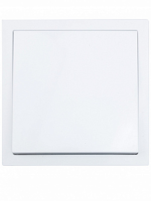 Механізм вимикача одноклавішний HausMark Juna без підсвітки білий