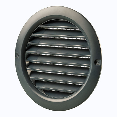 Гратка для вентиляції Вентс МВ 100 бВс пластик антрацит