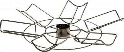 Полиця для пляшок d500 мм бронза