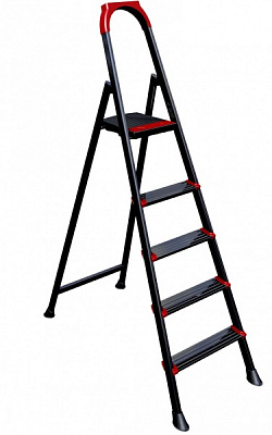 Драбина-стрем’янка Baulich сталева EXPERT 5 сходинок