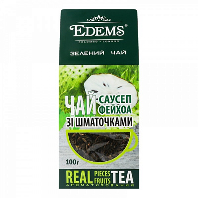 Чай зеленый Edems саусеп фейхоа 100 г 