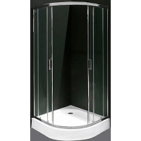 Душова кабіна Polaris Madeira 90х90 профіль хром, скло прозоре