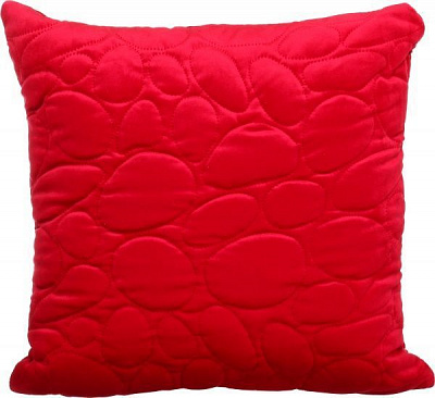 Подушка 3D Velvet Spot 45x45 см красный La Nuit 