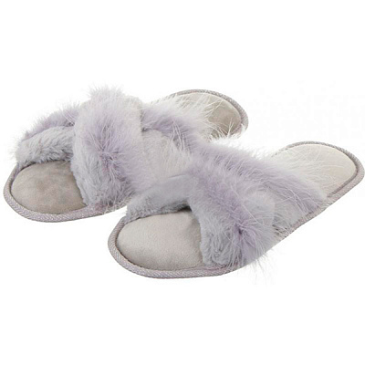 Обувь домашняя женская La Nuit Павлин р. 40 серая