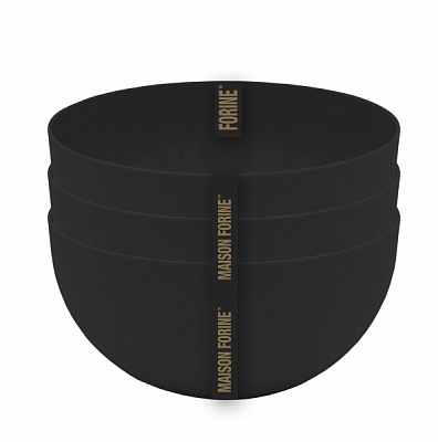 Набор салатников Culinaria Black Maison Forine