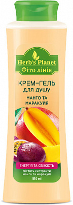 Гель для душа Herb's Planet Манго и маракуйя 510 мл