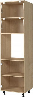 Пенал под духовку 600x2140x560 мм клен 