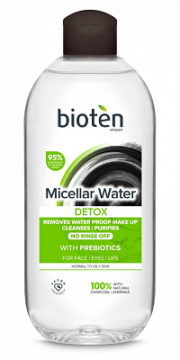 Міцелярна вода BIOTEN Детокс 400 мл