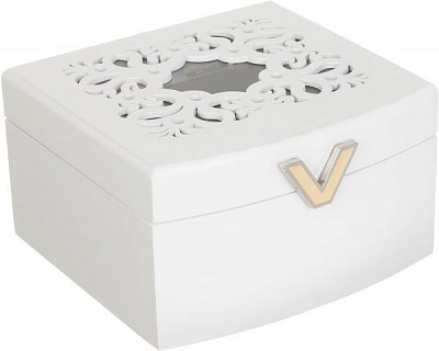 Шкатулка для украшений Viva 15x14,5x8,5 см