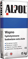 Вапно гашене Alpol Екстра біле 15 кг