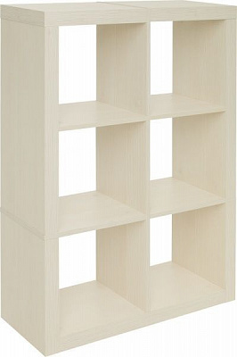 Шафа-тумба Inteo Кубус МІКС 2х3 (3D HDF) 792x1146x290 мм вудлайн кремовий