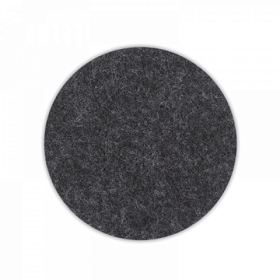 Набор подставок под стаканы Alia темно-серая d-10 см 4 шт./уп. фетр Kela