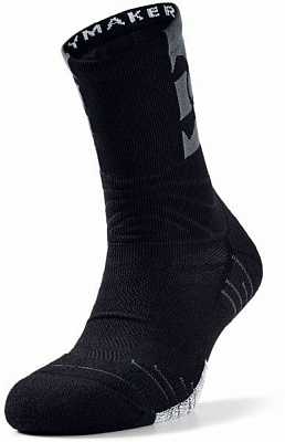 Носки Under Armour UA Playmaker Mid-Crew 1356615-001 черный р.L