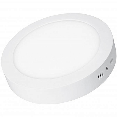 Світильник накладний Eurolamp 18 Вт 4000 К білий LED-NLR-18/4(F)