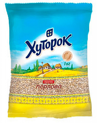 Крупа перлова ТМ Хуторок 800Г