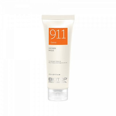 Маска для волосся BIOTOP 911 з протеїнами кіноа 250 мл