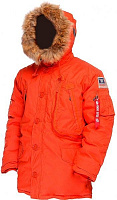 Куртка-парка Alpha Industries Polar Jacket rf р.ХХXL red
