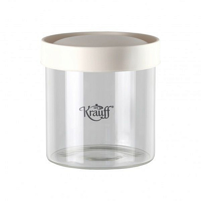 Банка для сипучих Stapel 700 мл із силіконовою кришкою 31-289-006 Krauff