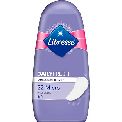 Прокладки щоденні Libresse Dailies Style Micro micro 22 шт.