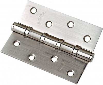 Петля дверная Bruno 40401 100x31x2,5 мм матовый никель универсальная