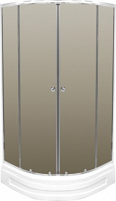 Душевая кабина Water House WH-168 80х80 см чайное стекло