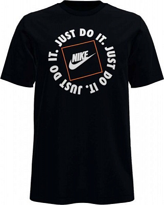 Футболка Nike M NSW TEE JDI HBR 1 DA0238-010 р. XL чорний