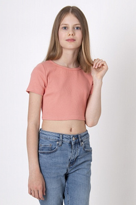 Кроп-топ для девочек Mevis р.128 розовый 4605-09 