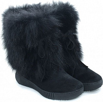 Черевики Oscar Afterski Boots Leather Black-Black р. 38 чорний