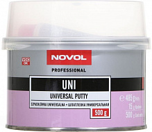 Шпаклівка універсальна UNI 0,50 кг NOVOL 1101 0,5кг