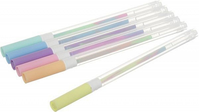 Набор ручек гелевых блеск бриллиантов 6 штук 