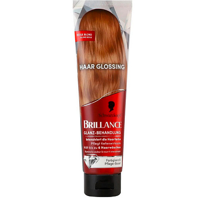 Краска для волос Brillance Hair Gloss золотистая карамель 150 мл