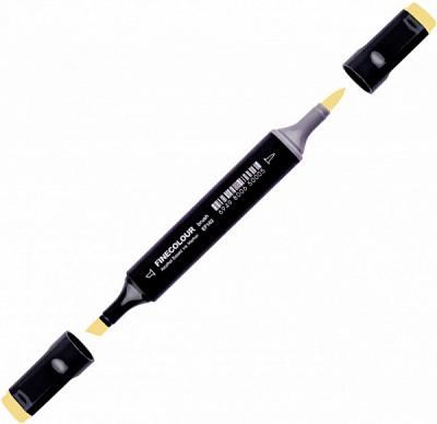 Маркер спиртовий FINECOLOUR EF102-8 жовтуватий