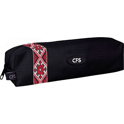 Пенал на блискавці Vyshyvanka Classic чорный CF85534 Cool for school