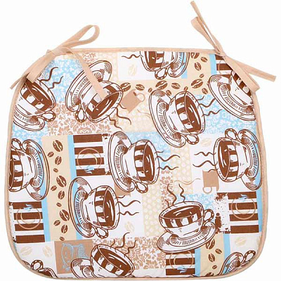 Подушка для табурету Underprice Кава 33x38 см