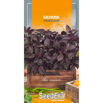 Насіння Seedera базилік фіолетовий Італійський 0,5 г