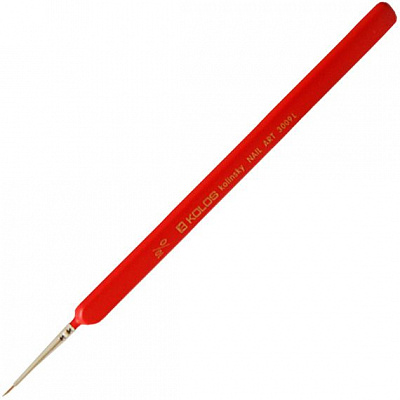 Кисточка 3009L круглая № 10/0 Kolos 